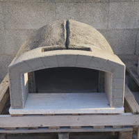 Forno a legna 80 cm prefabbricato con arco