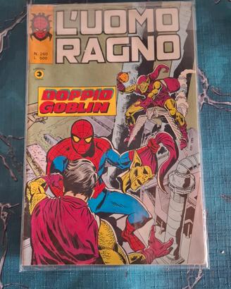 Fumetto l'uomo ragno n.260