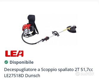 decespugliatore LEA a scoppio 4 tempi