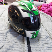 Casco AGV stealth taglia m 57-58 verde Kawasaki