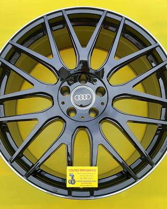 4 Cerchi In Lega NUOVI da 21 Adatti Per Audi