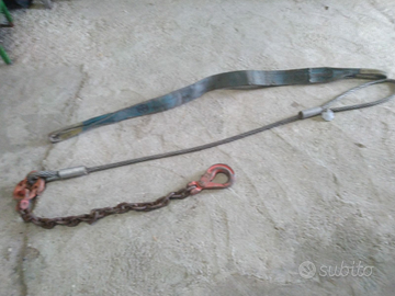 Cinghia catena cavo sollevamento