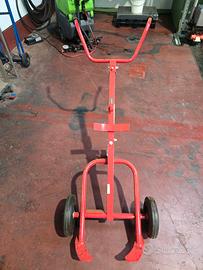 carrello ribaltabile porta fusti 