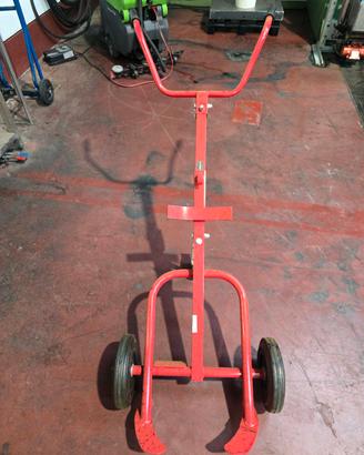 carrello ribaltabile porta fusti 