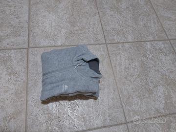 Felpa donna in pile . Grigia . M. NUOVA.