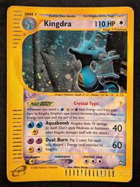 Kingdra Crystal Type - Aquapolis - Holo  - ENG