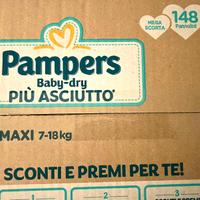 Pampers baby dry e progressi