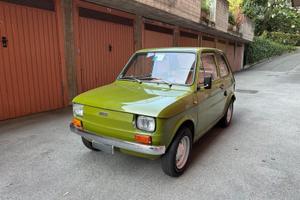 Fiat 126 1972 iscritta ASI – verde oliva originale