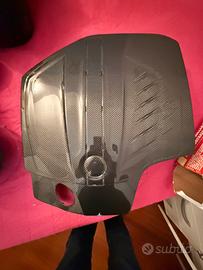 Coperchio motore BMW N55 carbonio vero mai montato