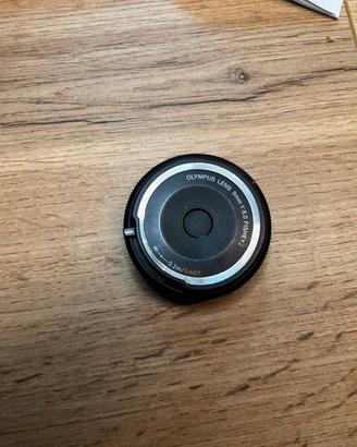 Olympus Lens Cap 9mm f/8 MFT (micro 4/3) Fisheye