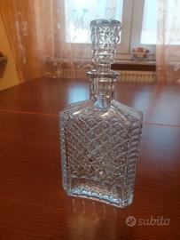 Bottiglia vintage per whisky in cristallo perfetta