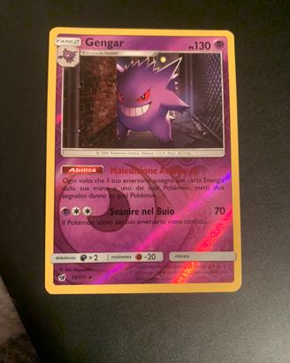 Carte pokemon gengar