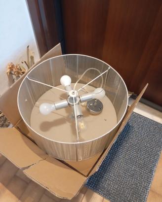 Lampadario cromato