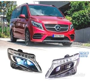 FARI MERCEDES CLASSE V W447 VITO 14-20 FULL LED