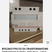 Trasformatore monofase biticino