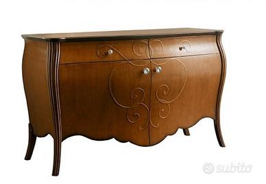 Mobile credenza bombata