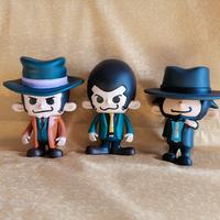 lotto Lupin terzo zenigata goemon 3 action figure 
