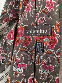 Cravatta in pura seta Valentino