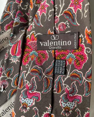 Cravatta in pura seta Valentino