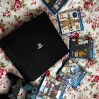 ps4 pro+2 controller originali+giochi