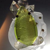 Rana soprammobile in vetro