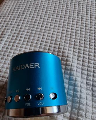 Mini Cassa Bluetooth / MP3 / Radio FM KAIDAER 