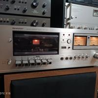 Piastra Cassetta Sharp RT1157 Con Vu-Meter Vintage