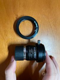 Anello T Nikon 93402 e T adapter Celestron 93625