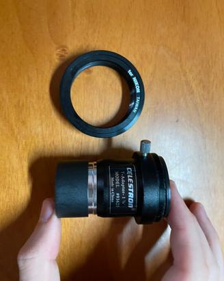 Anello T Nikon 93402 e T adapter Celestron 93625