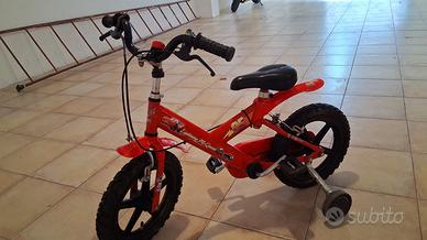 bicicletta cars saetta mcqueen originale