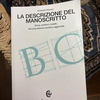 La descrizione del manoscritto
