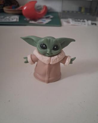 action figure personaggio Grogu Baby Yoda alto 6cm