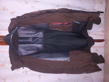 Bomber unisex marrone tg L