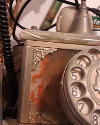 Telefono fisso antico onice