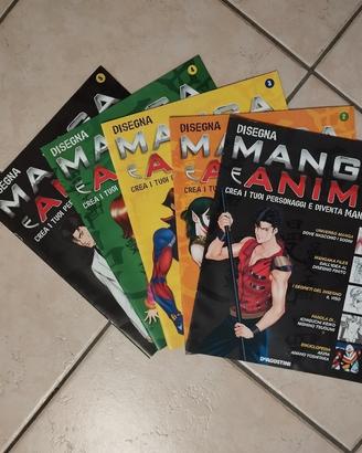 rivista disegnare manga e anime