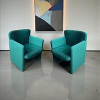 Design Coppia di poltrone S148 Tecno Spa 1970