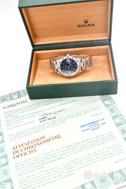 Rolex date acciaio ref. 15210 orologio completo