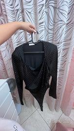 body brillantini donna
