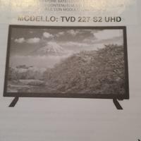 Televisore tv led majestic tvd 227 s2 uhd