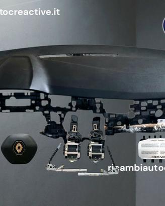 Renault Captur 2° Cruscotto Airbag Completo kit ai