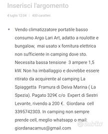 climatizzatore e bicicletta
