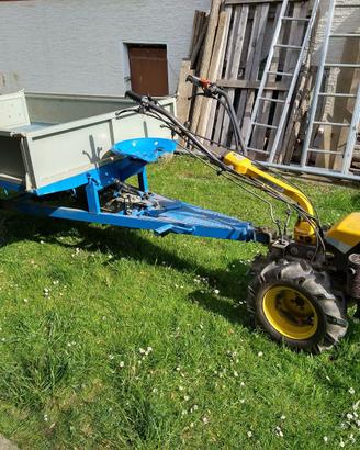 Motocoltiatore Pasquali e rimorchio
