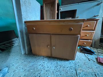 Credenza bassa rustica