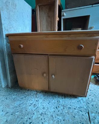 Credenza bassa rustica
