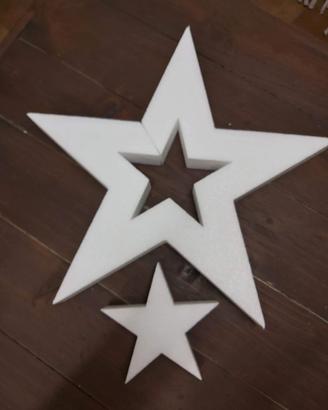 Stelle di natale bidimensionali