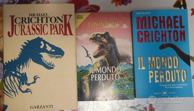 tre volumi sul tema dei dinosauri