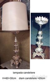 Lampada da salotto a candeliere