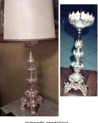 Lampada da salotto a candeliere