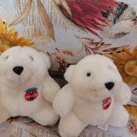 2 Peluche orsetti Coca cola vintage 