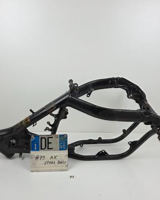 TELAIO TARGATO KTM 125 EXC 2008